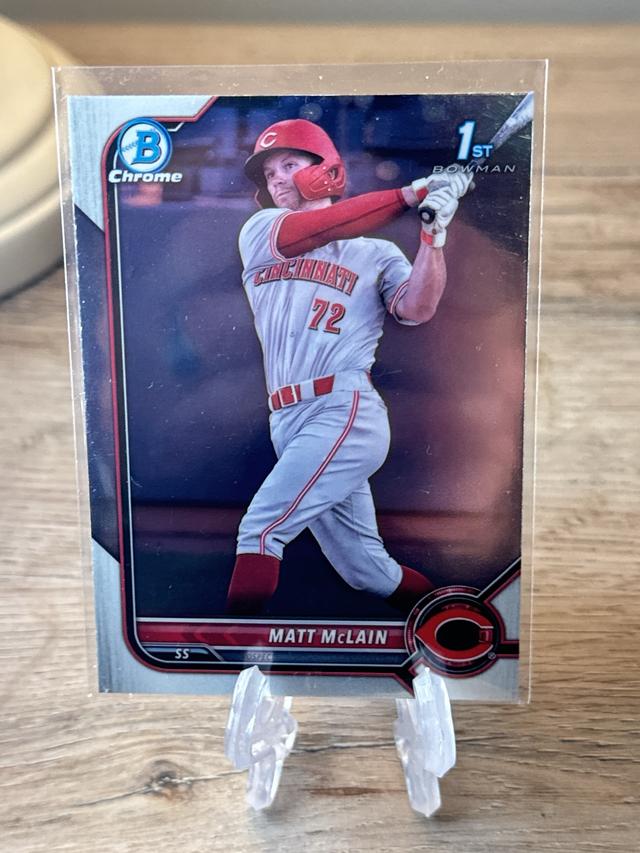 2022 Bowman Chrome Matt McLain BOWMAN CHROME PROSPECTS #BCP-245