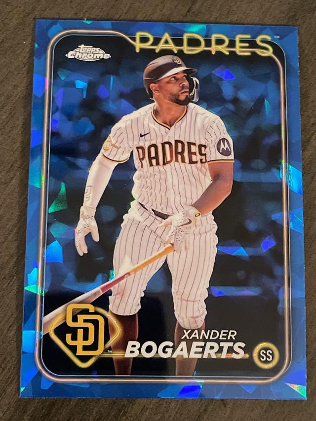 2024 Topps Chrome Sapphire Xander Bogaerts ﻿Base Set #662