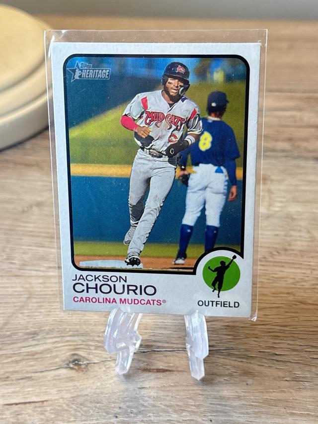 2022 Topps Heritage Minor League Jackson Chourio Base Set #23