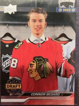 2023-24 Upper Deck Extended Series Hockey Connor Bedard 1st Round Rookies #740