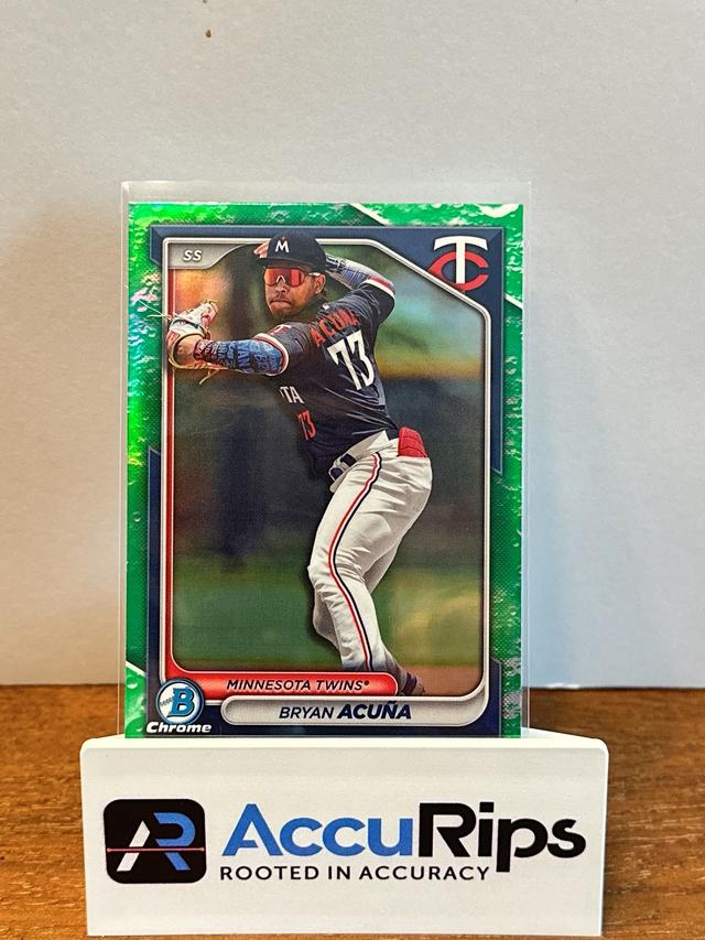 2024 Bowman Bryan Acuña CHROME PROSPECTS II Lunar Glow Refractors #BCP-4