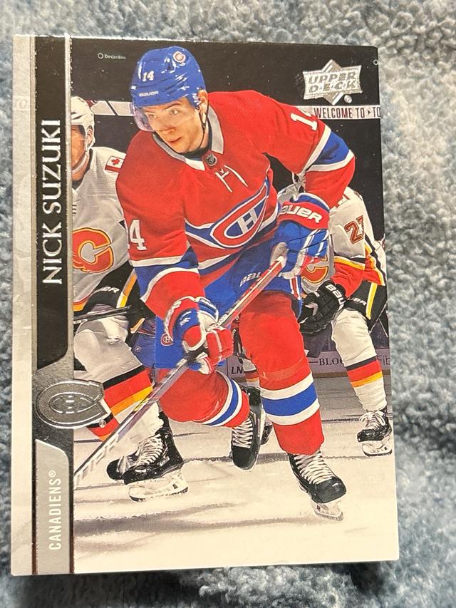 2020-21 Upper Deck Series 1 Nick Suzuki Base Set #99