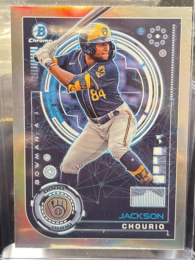 2024 Bowman Jackson Chourio BOWMAN AI #BAI-16