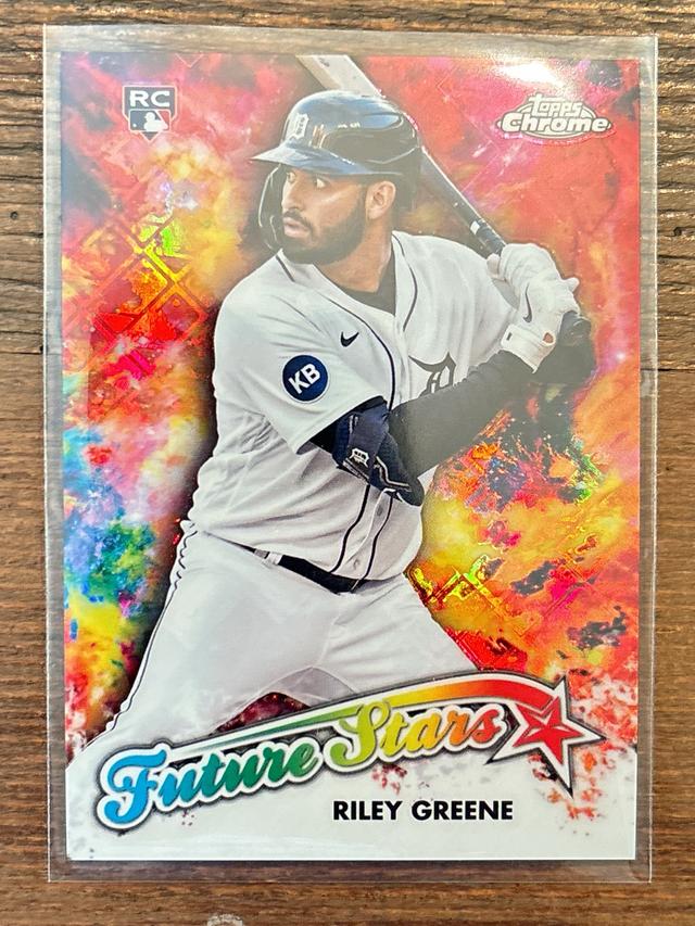 2023 Topps Logofractor Riley Greene FUTURE STARS Future Stars #FS-4