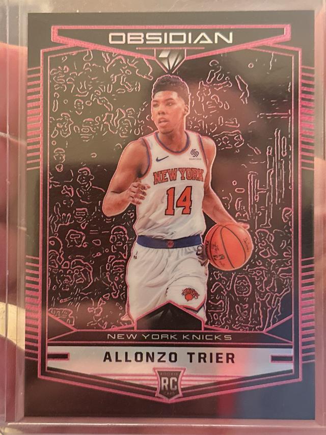 2018-19 Panini Obsidian Basketball Allonzo Trier ﻿Preview Pink /75 #580