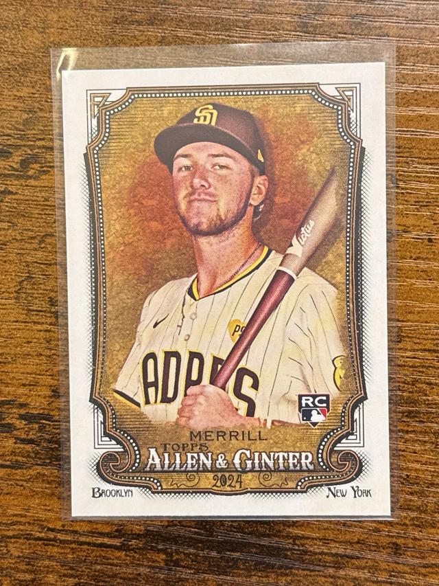 2024 Topps Allen & Ginter Jackson Merrill RC Padres #275