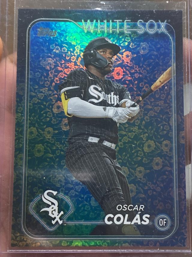 2024 Topps Series 1 Oscar Colás BASE CARD SET Holiday /50 #105