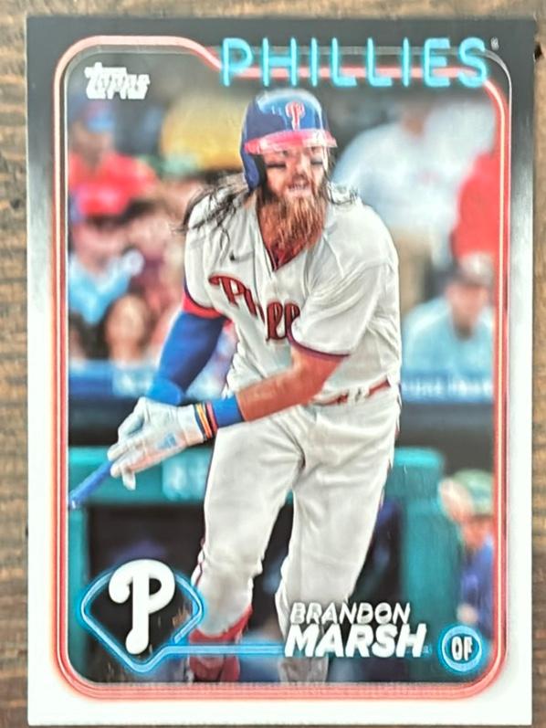 2024 Topps Series 1 Brandon Marsh BASE CARD SET BASE #71