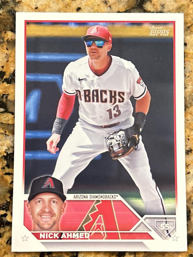 2023 Topps Update Series Nick Ahmed BASE SET #US12