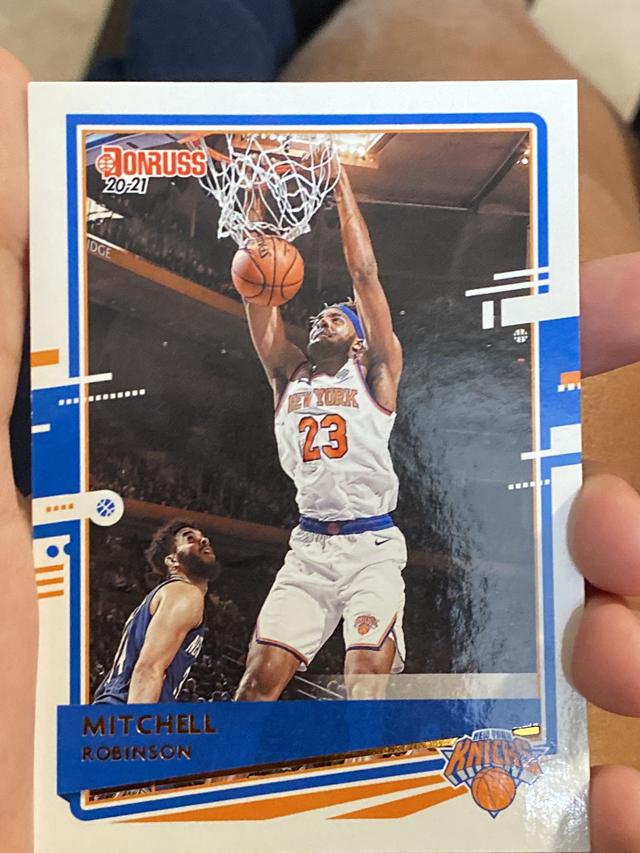 2020-21 Donruss Basketball Mitchell Robinson Base Set #162