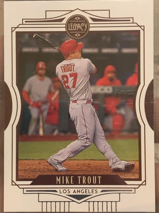 2021 Panini Chronicles Mike Trout Legacy Set #14