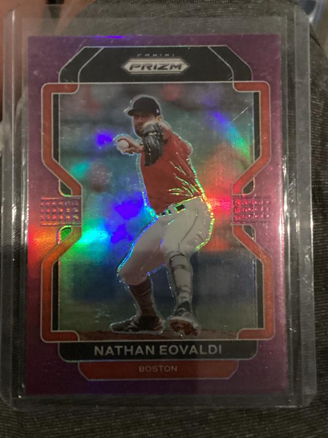 2022 Panini Prizm Nathan Eovaldi Base Set #45