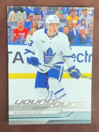 2024-25 Upper Deck Series 1 Marshall Rifai Young Guns #237