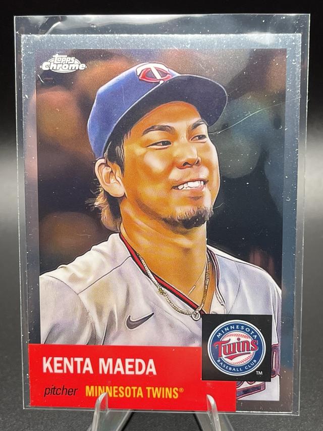 2022 Topps Chrome Platinum Kenta Maeda ﻿Base Set #498