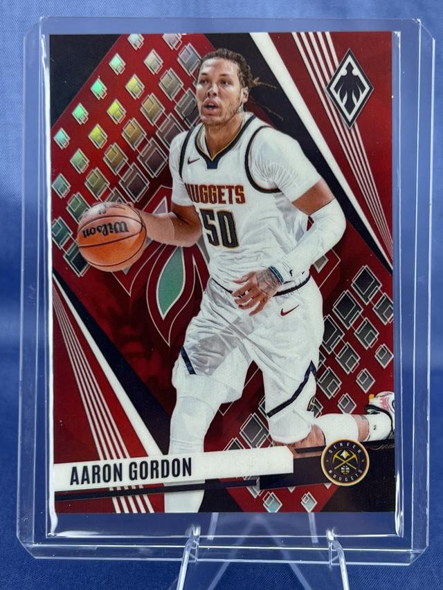 2023-24 Panini Phoenix Basketball Aaron Gordon ﻿Base Set Red /199 #125