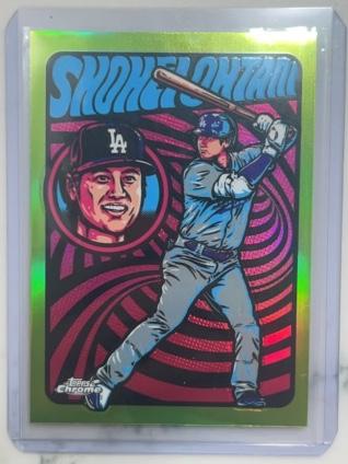 2024 Topps Chrome Shohei Ohtani Ultraviolet All-Stars Checklist #UV-9