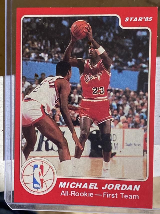 1985-86 Star All-Rookie Team Michael Jordan ﻿All Rookie #2