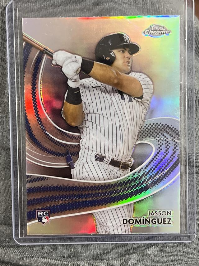 2024 Topps Chrome Jasson Domínguez Strokes Checklist #S-21