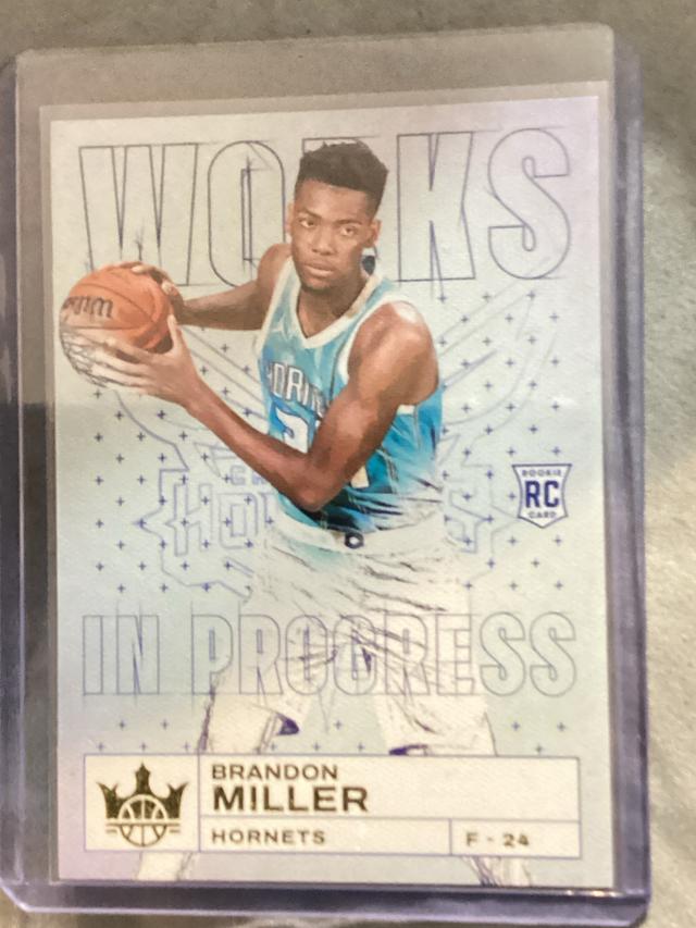 2023-24 Panini Court Kings Brandon Miller Works in Progress  #3