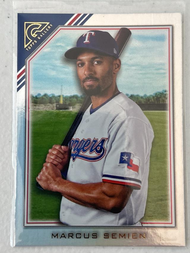 2022 Topps Gallery Marcus Semien Base Set Rainbow Foil #196