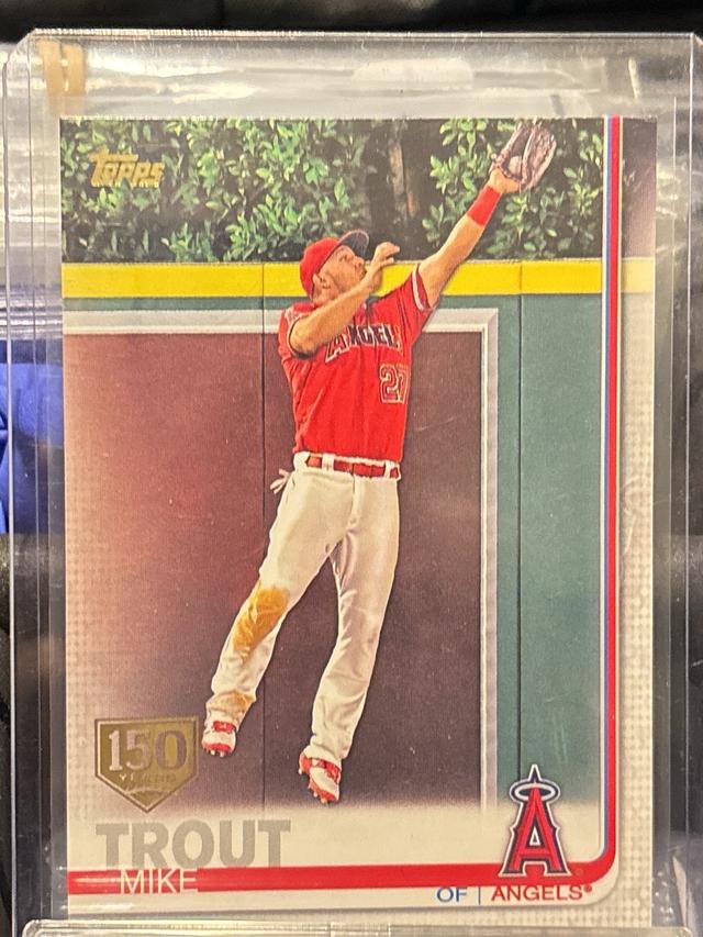 2019 Topps Series 1 Mike Trout VETERANS #100