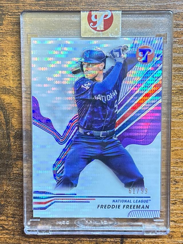 2024 Topps Pristine Freddie Freeman All-Star Game Purple Sonar /99 #259 Dodgers