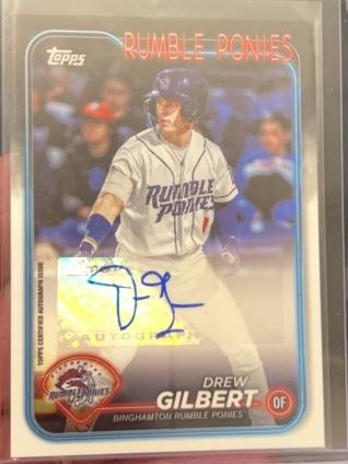 2024 Topps Pro Debut Drew Gilbert Autographs #PD-114