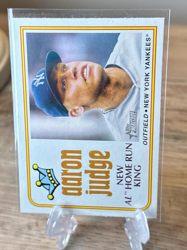 2023 Topps Heritage Aaron Judge BASE #1