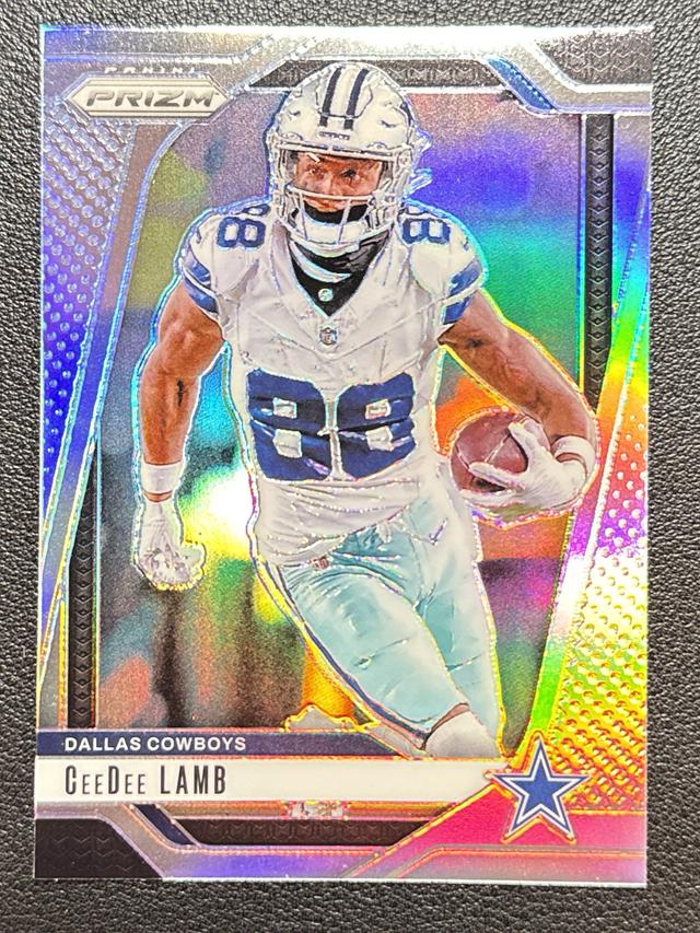 2024 Panini Prizm Football CeeDee Lamb ﻿Base Set Silver Prizms #75