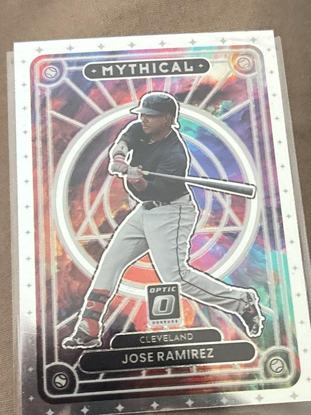 2022 Donruss Optic Jose Ramirez Mythical Set #MTH-19