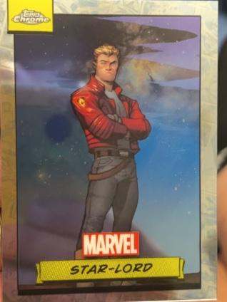 2024 Topps Chrome Marvel Star-Lord ﻿Base #89