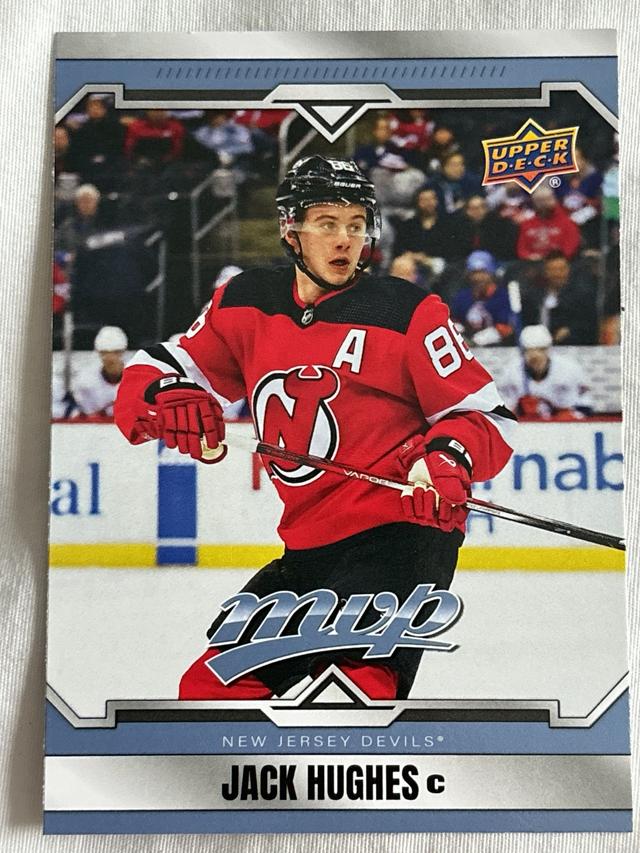 2024-25 Upper Deck MVP Jack Hughes ﻿Base Set #47