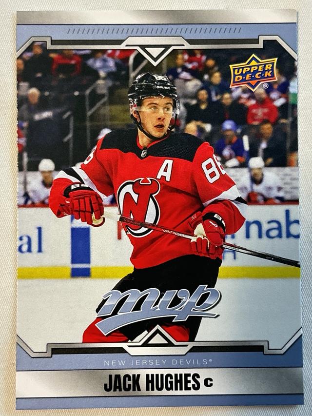 2024-25 Upper Deck MVP Jack Hughes ﻿Base Set #47