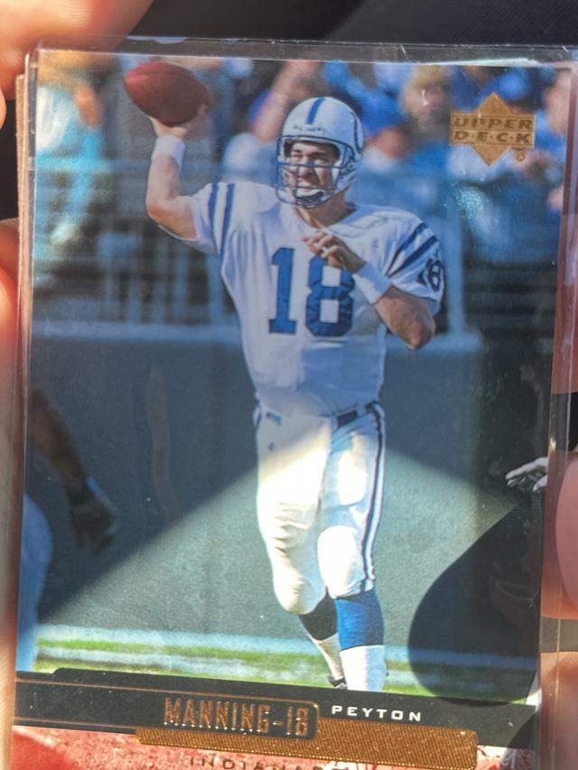 1999 Upper Deck Football Peyton Manning ﻿Base #88