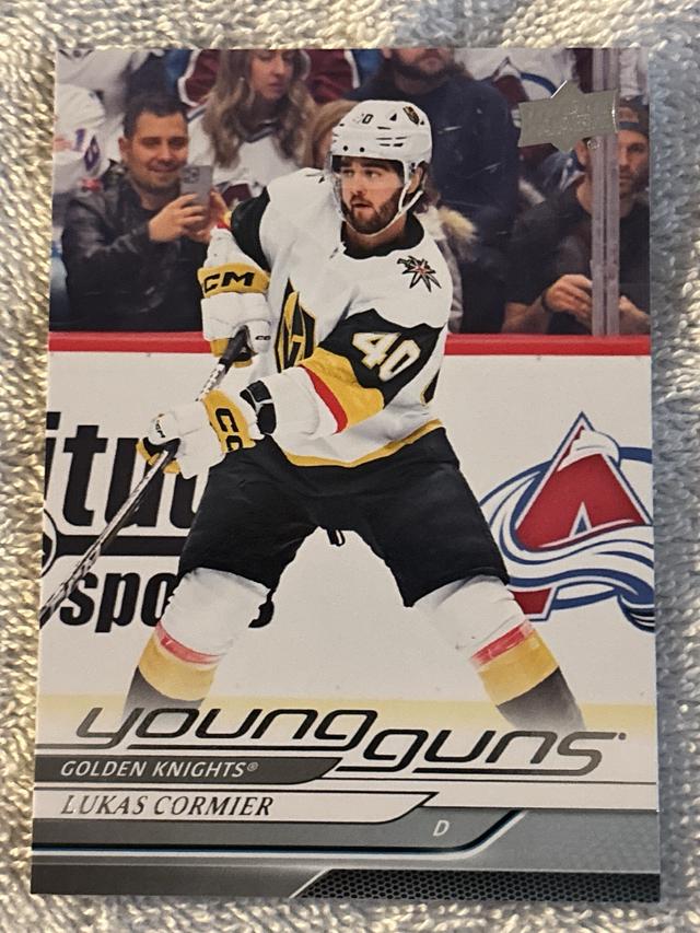 2024-25 Upper Deck Series 1 Lukas Cormier Young Guns #249