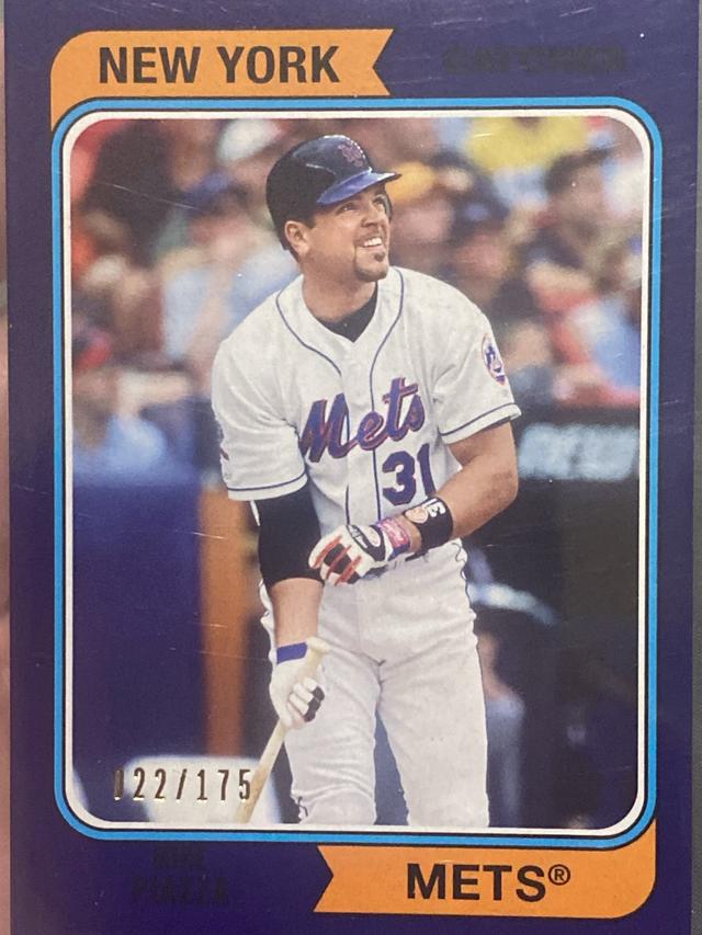 2020 Topps Archives Mike Piazza Base Set Purple /175 #108