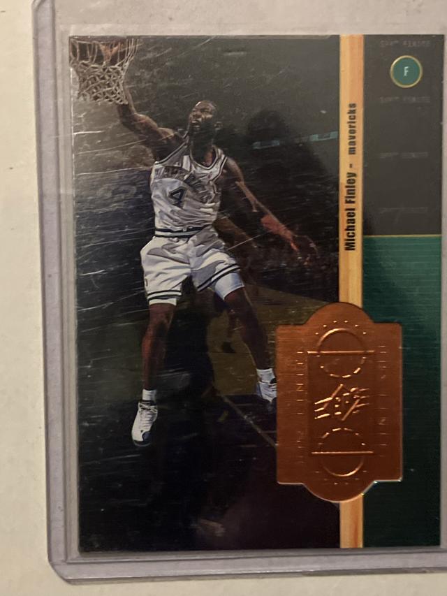 1998 UD SPx Finite Michael Finley  ﻿Series One #67