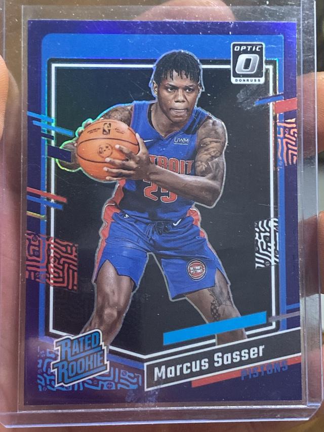 2023-24 Donruss Optic Marcus Sasser Rated Rookies #242