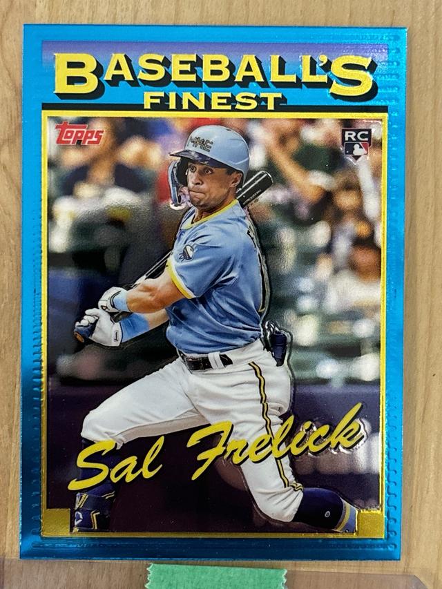 2024 Topps Finest Sal Frelick What If…1993 Finest Prototypes Checklist #93-23