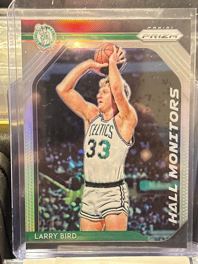 2018-19 Panini Prizm Basketball Larry Bird Hall Monitors Set #2