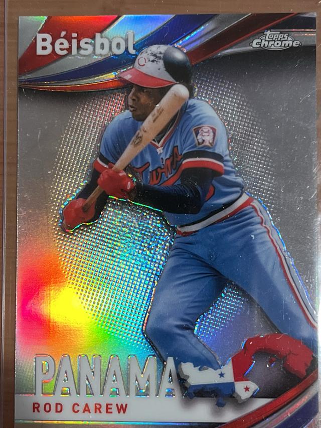 2021 Topps Chrome Rod Carew BEISBOL #B-5