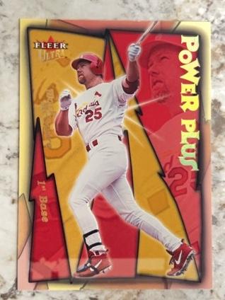 2001 Fleer Ultra Mark McGwire Power Plus #2