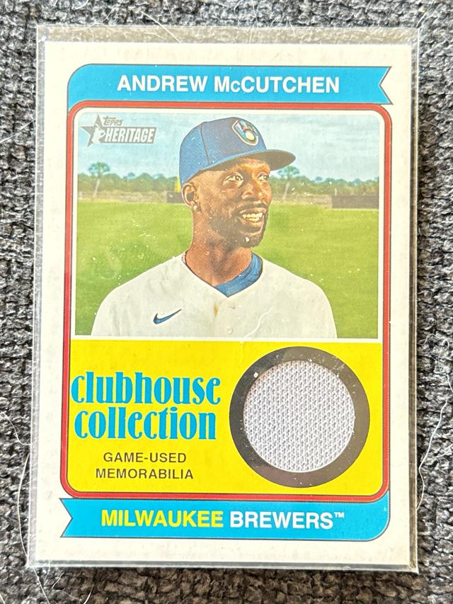 2023 Topps Heritage High Number Andrew McCutchen #CCR-AM