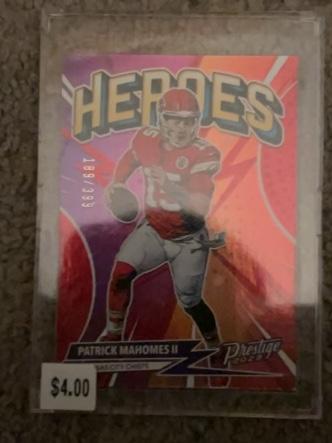 2023 Panini Prestige Heroes Patrick Mahomes II ﻿Heroes #H-1