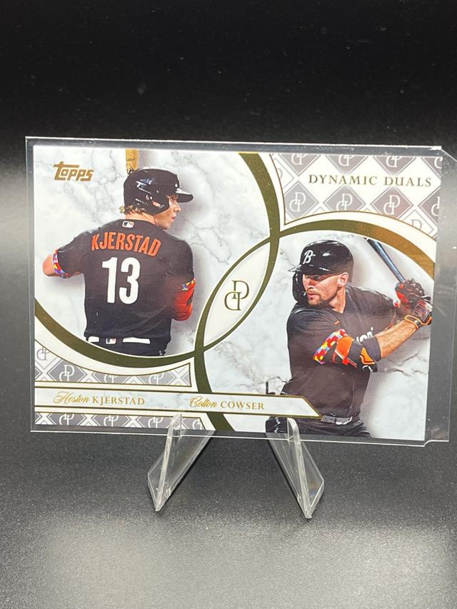 2024 Topps Dynamic Duals Heston Kjerstad/Colton Cowser ﻿Base Set #41