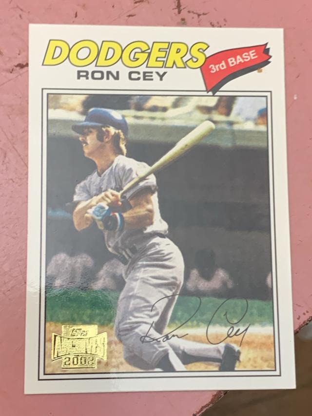 1977 Topps Ron Cey 1977 Topps Baseball Set #50