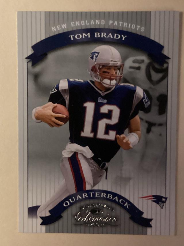 2002 Donruss Classics Football Tom Brady ﻿Base #75