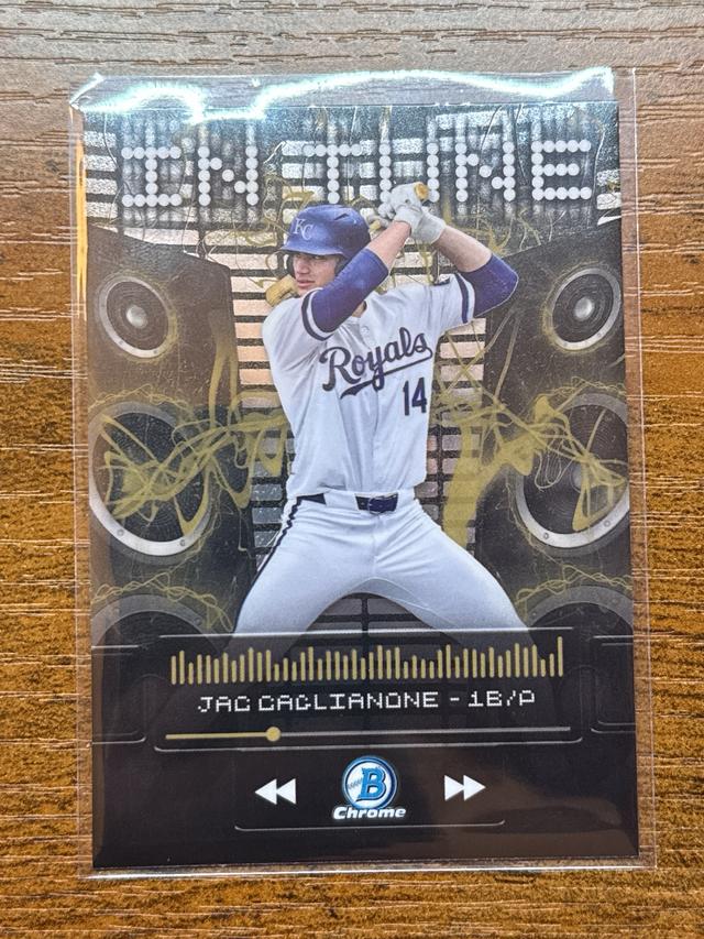 2024 Bowman Chrome Draft Jac Caglianone In Tune #IT-5 Royals