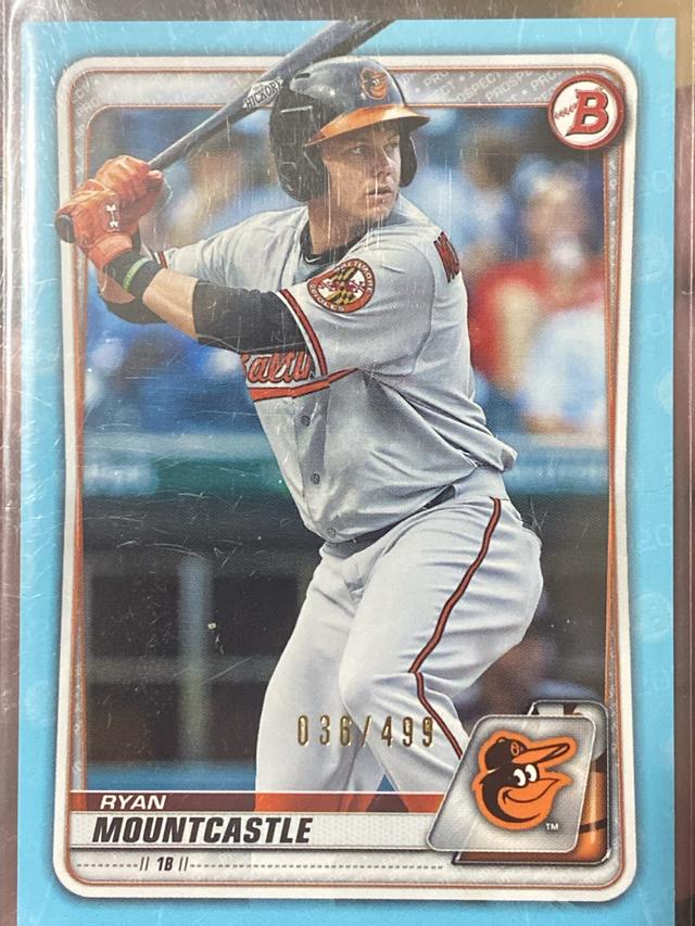 2020 Bowman Ryan Mountcastle PAPER PROSPECTS I /499 #BP-36