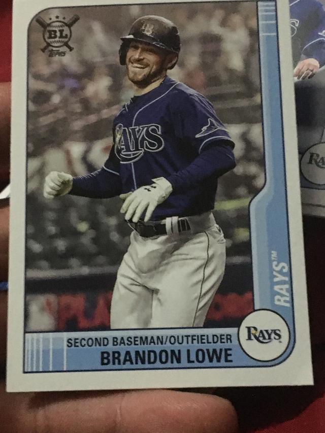 2021 Topps Big League Brandon Lowe ﻿Base Set #47